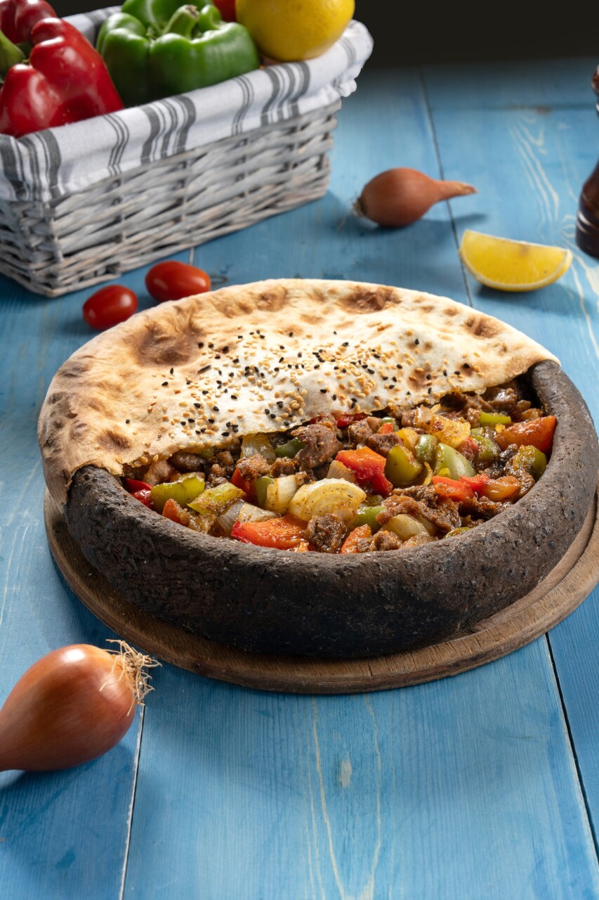 فخارة مجرمشة مع خضار